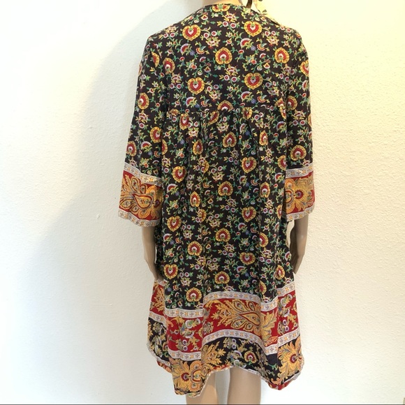 Vintage Models Coat Paisley House Dress - Picture 8 of 13